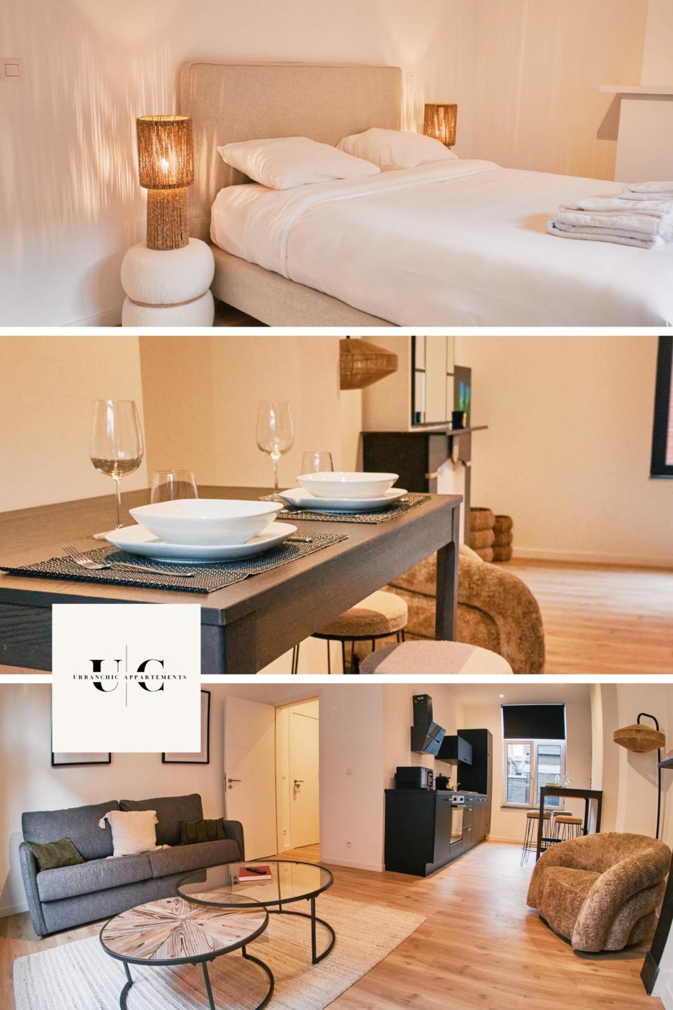Urbanchic Appartement Cosy 1B Liège Kültér fotó
