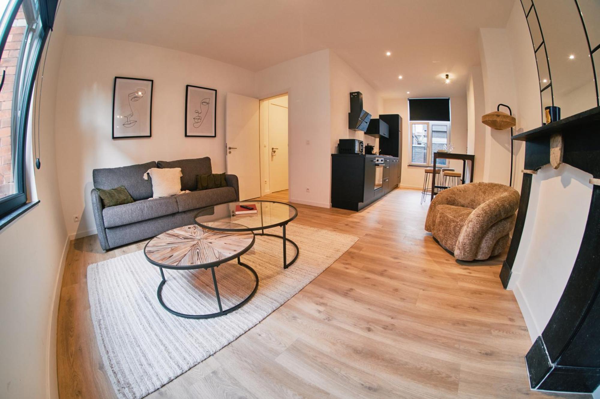 Urbanchic Appartement Cosy 1B Liège Kültér fotó